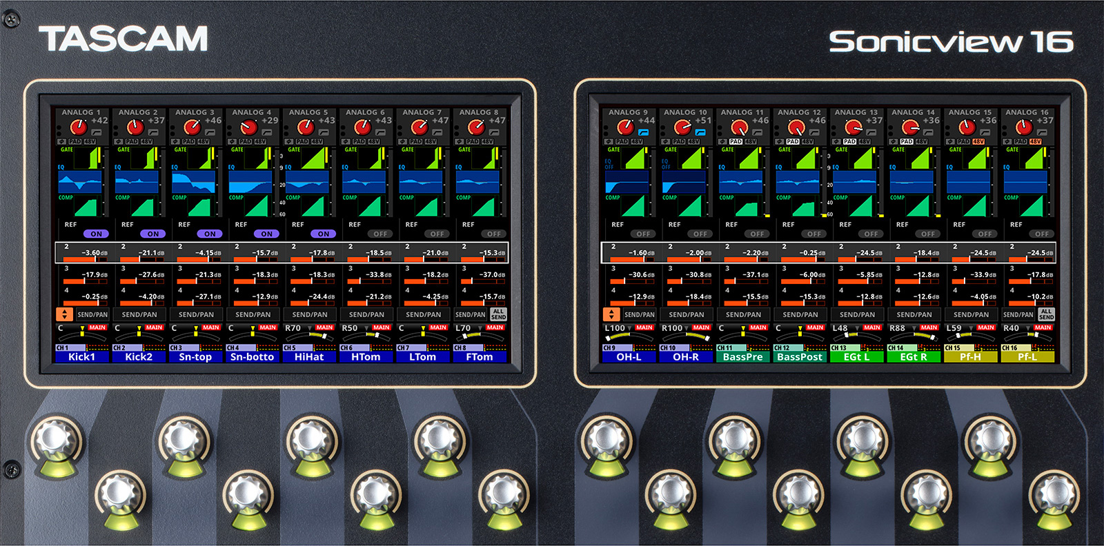 Channel Strip View